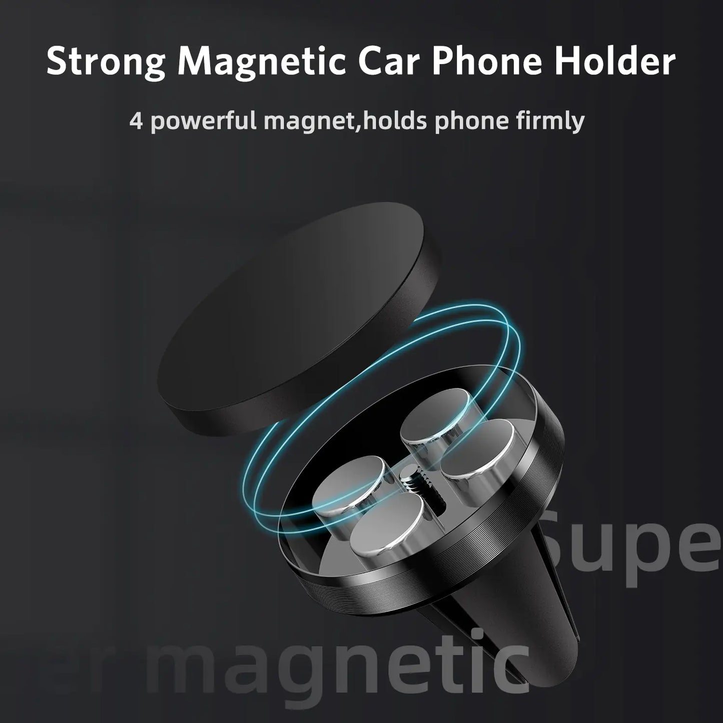 Mag Hold - Magentic phone holder for vent