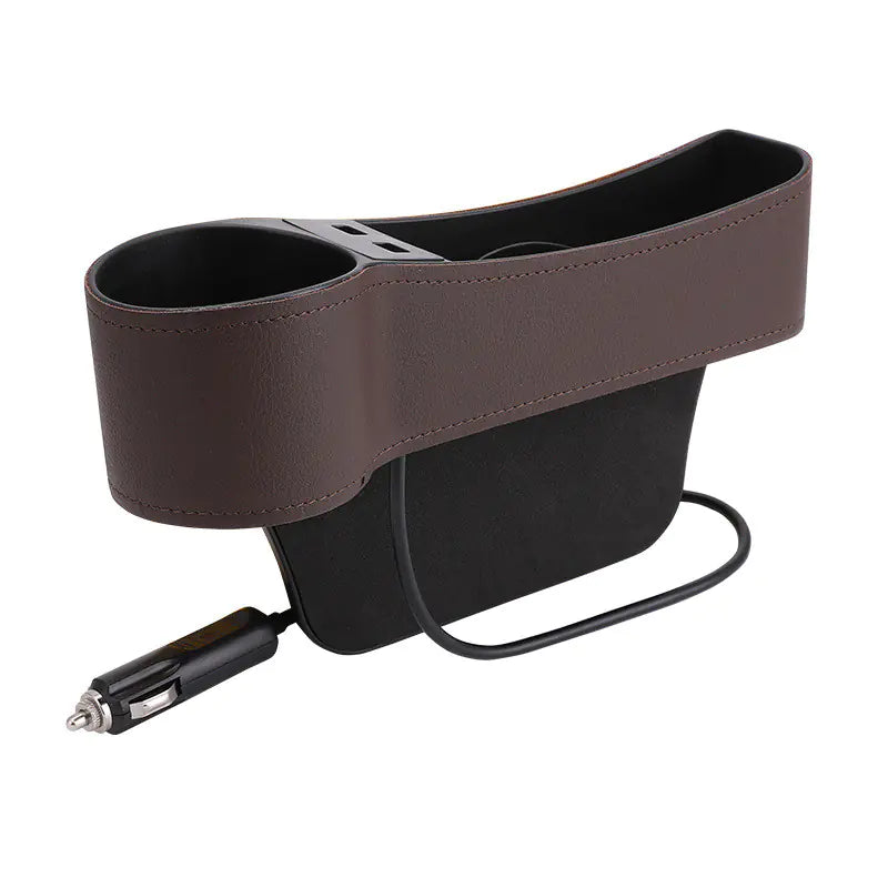 Gap Plug - Seat Gap Filler w/ USB and Cup Holder