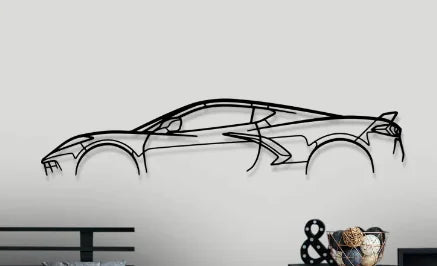 Wire Car - Garage Decor